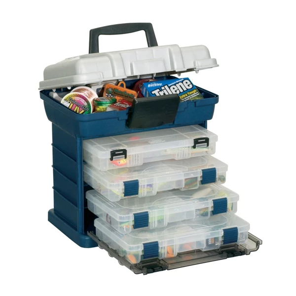 Plano StowAway Rack Tackle Box System With 4 ProLatch Utility Boxes 3 Plano StowAway Rack Tackle Box System With 4 ProLatch Utility Boxes