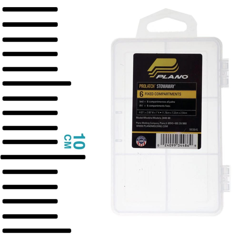 Plano StowAway Pocket Mini Lure Box 6 Compartment 5 Plano StowAway Pocket Mini Lure Box 6 Compartment - Image 3