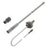 Pacific Aerials P6087 Seamaster 50cm VHF Antenna For Aluminium Boats 2m Cable -Pacific Aerials Sales Store 5699 1 pc