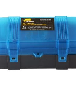 Plano 122950 Medium Rifle Ammo Case 50 Rounds Blue