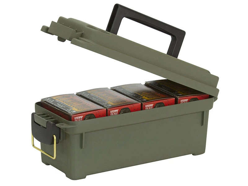 Plano Shot Shell Box Green 3 Plano Shot Shell Box Green