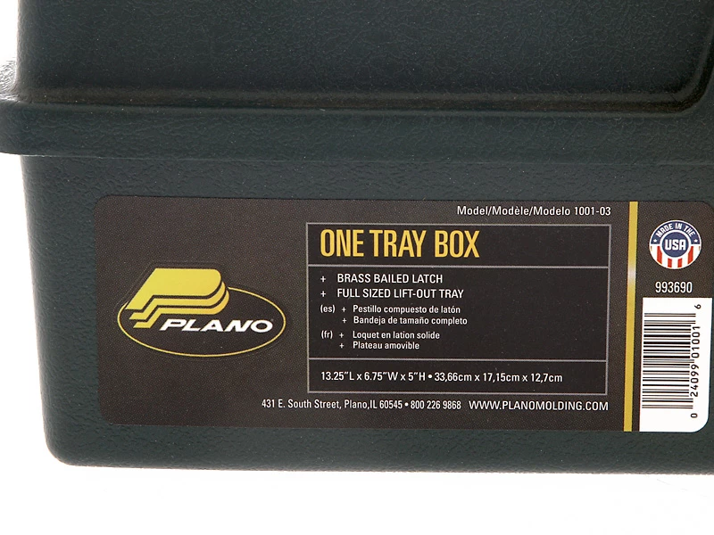 Plano One Lift Out Tray Tackle Box 6 Plano One Lift Out Tray Tackle Box - Image 4