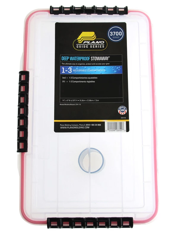 Plano 3741 Waterproof StowAway Deep Utility Box 1-3 Compartments 5 Plano 3741 Waterproof StowAway Deep Utility Box 1-3 Compartments - Image 3