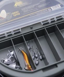 Plano Bucket Top Organizer Green -Pacific Aerials Sales Store plano lifestyle bucket topper alt1