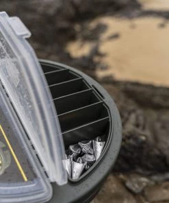 Plano Bucket Top Organizer Green -Pacific Aerials Sales Store plano lifestyle bucket topper alt4